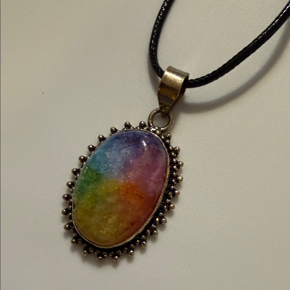 Multicolor Pendant Necklace